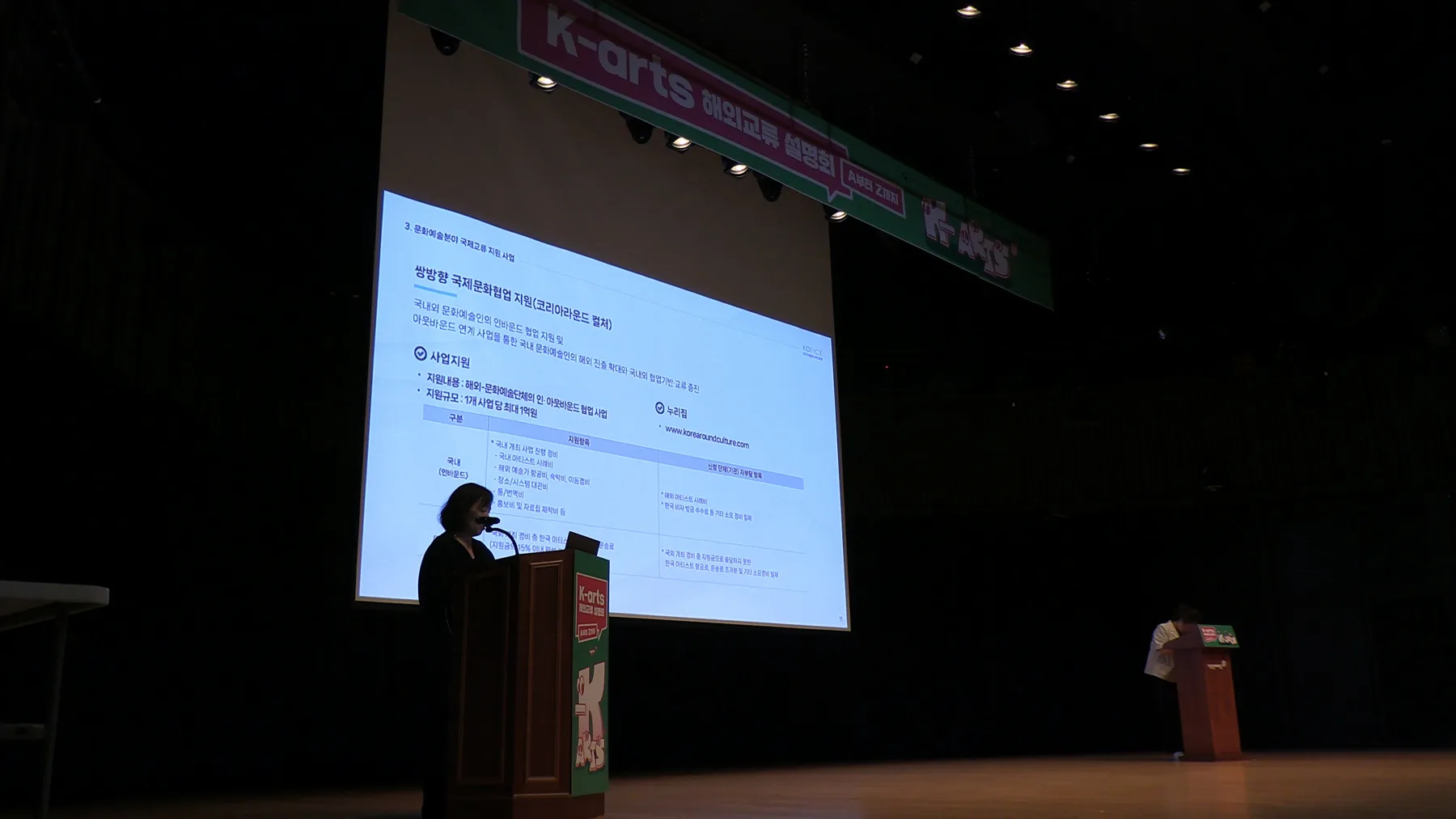 K-arts 해외교류 설명회, A부터 Z까지(in 대전) 현장 사진